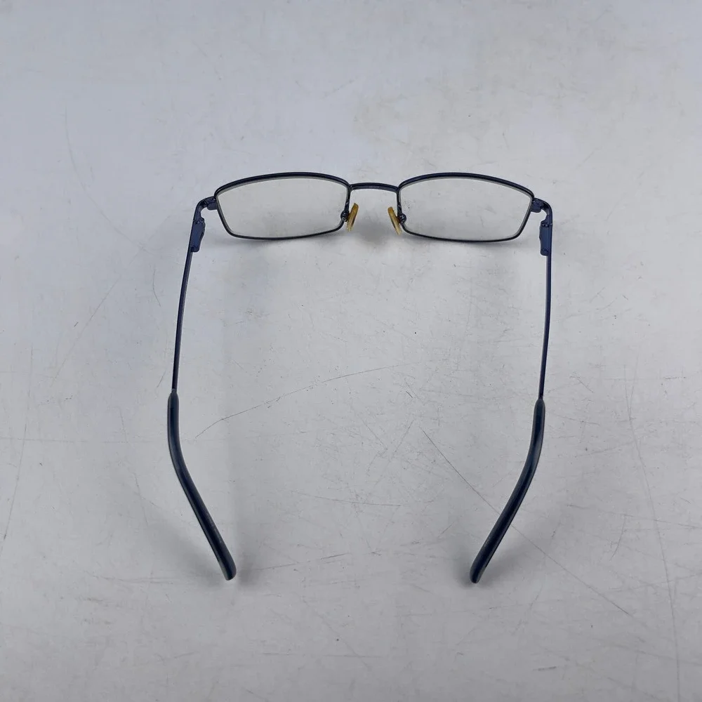 Robert Mitchel RMJ 605 Men's Eyeglasses Frame Blue Metal Rectangular 46-17-125mm